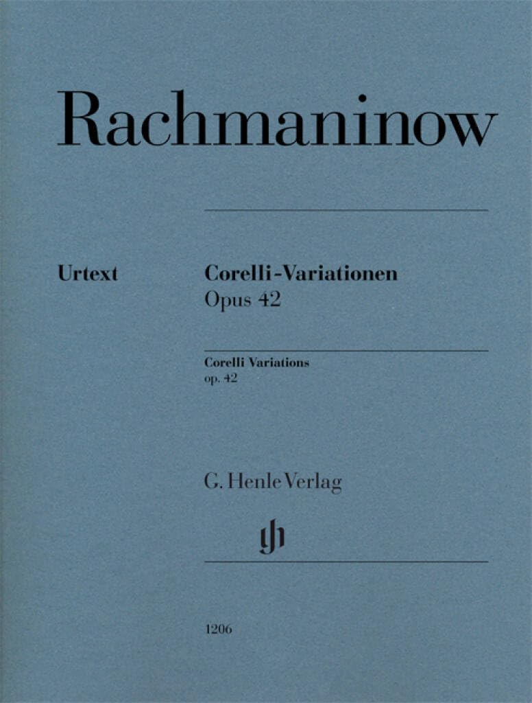 Corelli Variations - Op. 42 - piano - ( HN 1206 )