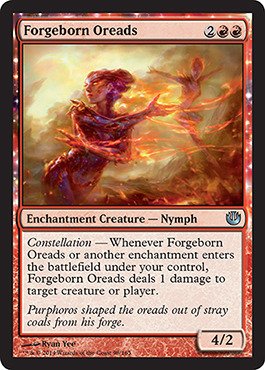 Magic: the Gathering - Forgeborn Oreads (/165) - Journey into Nyx