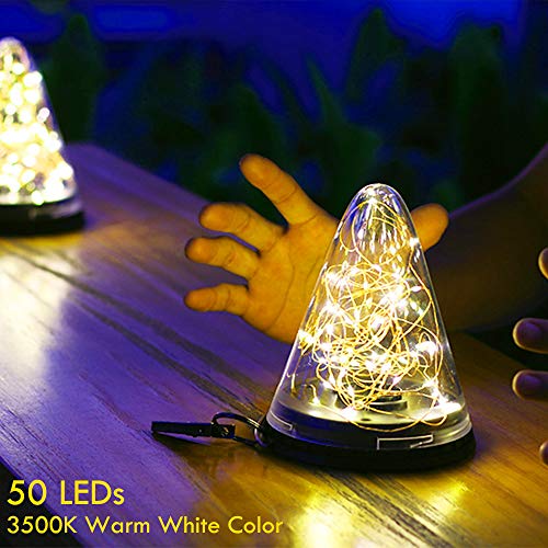 image for Solar Hanging Light, iMazer Solar Lantern Lights Outdoor Patio Umbrell