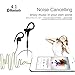 10M Wireless Bluetooth 4.0 Sweatproof Earphones workout ,Toolisi Stereo Bass In-ear Earbuds w/ Microphone IPX4 Waterproof Sports Cancelling Noise Headset 6Hour Worktime for Running Gym Execise - Black
