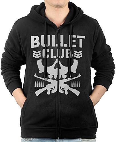 Men Truth Bullet Club Zip Up Hoodie Vintage