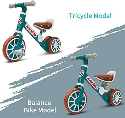 balance bike with removable pedals