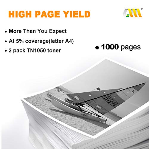 CMCMCM-2PK-Cartucho-de-toner-compatible-para-Brother-TN1050-TN-1050-compatible-con-Brother-HL-1212w-HL-1110-DCP-1510-DCP-1610w-DCP-1612W-MFC-1910w-HL-1112-HL-1210W-DCP-1512-MFC-1810-2-Negro