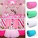 OurWarm® 6 Inch x 100 Yards (300FT) Tulle Roll Spool Tutu Skirt Fabric Wedding Party Gift Bow Craft (White)