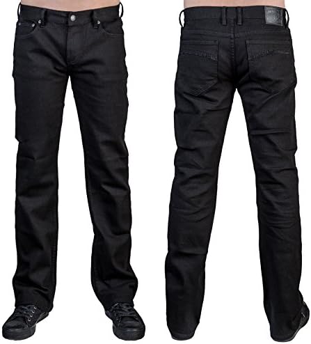 Wornstar Essentials Pants - Trailblazer Black Denim Boot Cut