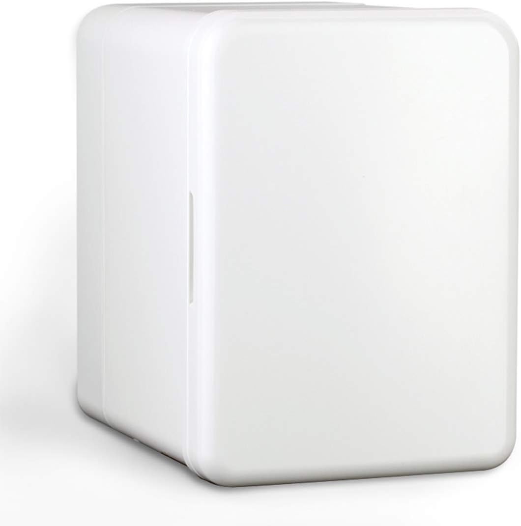12V DC Portable Freezer with Automatic Locking Handle, Food, Drinks, Wine, Compact, Portable and Quiet, White Car