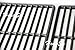 Hongso PCE993 Matte Cast Iron Grill Grates Replacement for Charbroil 463224912, 463231711, 415.16135, Cuisinart, Ceramic Grills, Tuscany Grill Replacements Grid 30 inch, Set of 3