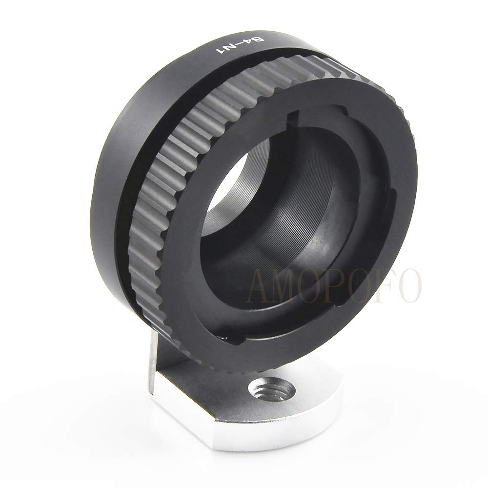 B4 to Niko 1 Adapter Compatible with for Canon Fujinon 2/3" Lens to &for Nikon 1 mirrorless Digital Cameras, Such as V1, J1, V2, J2, V3, J3, etc. Camera