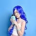 32oz Stainless Steel Sports Water Bottle - hydro-Water qottle Thermal Wide Mouth Flask Thermos Hot and Cold Double Wall Vacuum Insulated Travel Mug-Tiffany Blue