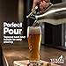 Yukon Growlers Premium Insulated Stainless Steel Growler - Keep Your Beer Cold and Carbonated for 24 Hours in This Double-Walled Vacuum Growler with Swing-Top Lid and Handle for Easy Pouring - 64 oz