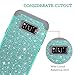LONTECT Compatible Galaxy S8 Case Luxury Glitter Sparkle Bling Heavy Duty Hybrid Sturdy High Impact Shockproof Protective Cover Case for Samsung Galaxy S8, Shiny Teal