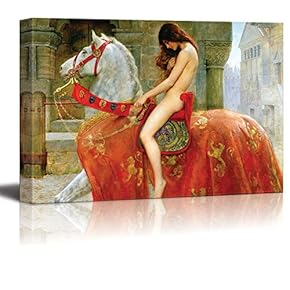 Lady Godiva by John Collier - Canvas Art Print