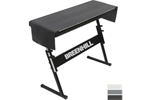 BREENHILL Piano Keyboard Cover 88 Keys,Piano Keyboard Dust Cover,Premium Protection for Electronic Keyboards ,Dirt-Proof, Light Luxury Design-black