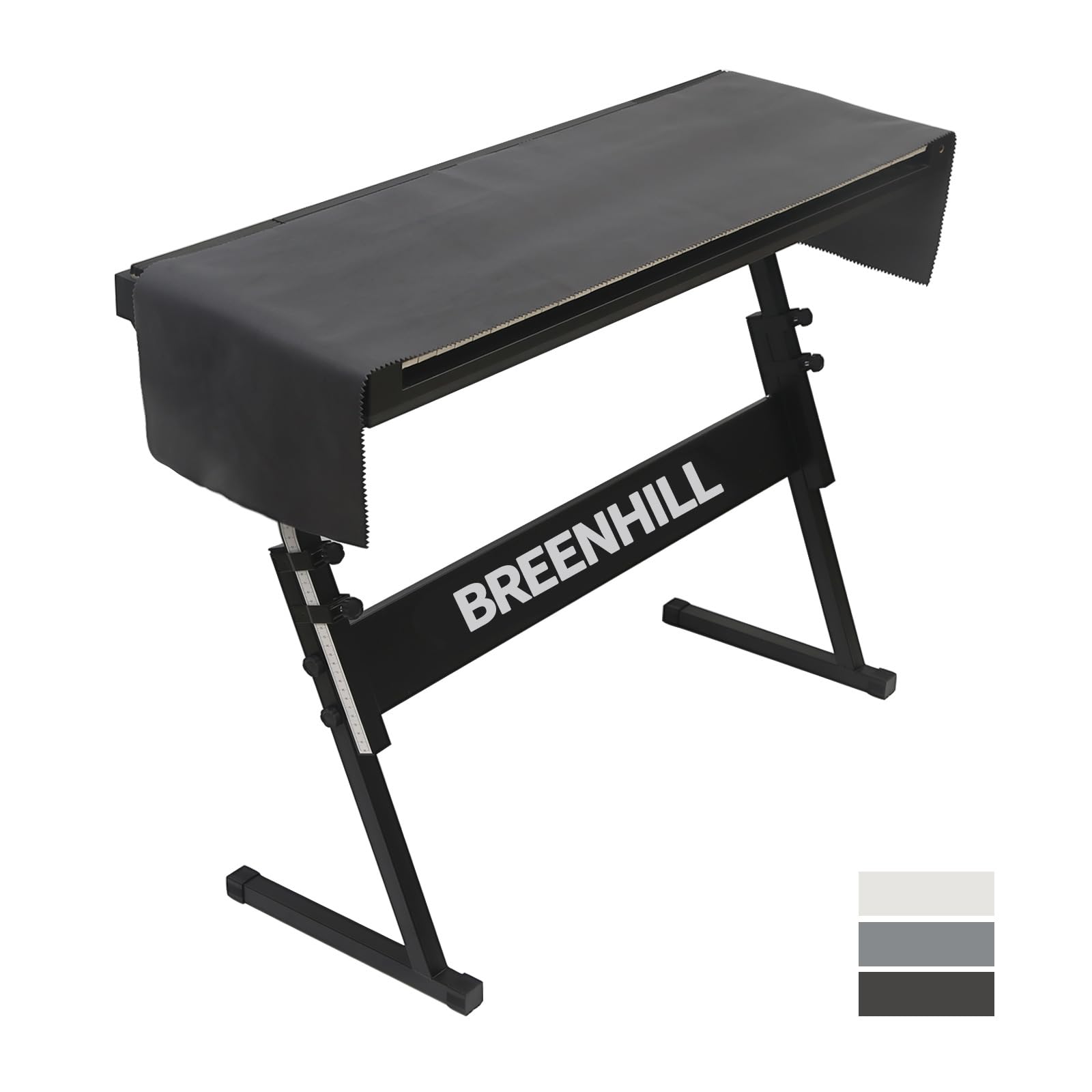 Photo 1 of Piano Keyboard Cover 88 Keys,Piano Keyboard Dust Cover,Premium Protection for Electronic Keyboards ,Dirt-Proof, Light Luxury Design-black