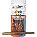 Jack & Pup 12-inch Premium Grade Odor Free Bully Sticks Dog Treats (10 Pack) 12