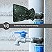 Water Faucet Cover Protector, Outdoor Faucet Covers for Winter, Faucet Sock Cover Protector, Reusable Faucet Insulation, 5.9 x 6.1 Inch (5.9 x 6.1 Inch)
