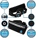 Athletic Running Belt Keep Your iPhone Money and Key Safe Have a Hands-Free Workout. Men and Women. Slim Light and Waterproof Waist Band Jogging, Hiking, Fitness and Sports Pouches (Large to XX-Large)