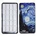 FCLUB Watercolor Tins Palette Paint Case with 20Pcs Full Pans Carrying Magnetic Stripe on The Bottom - Starry Night by Vincent Van Gosh