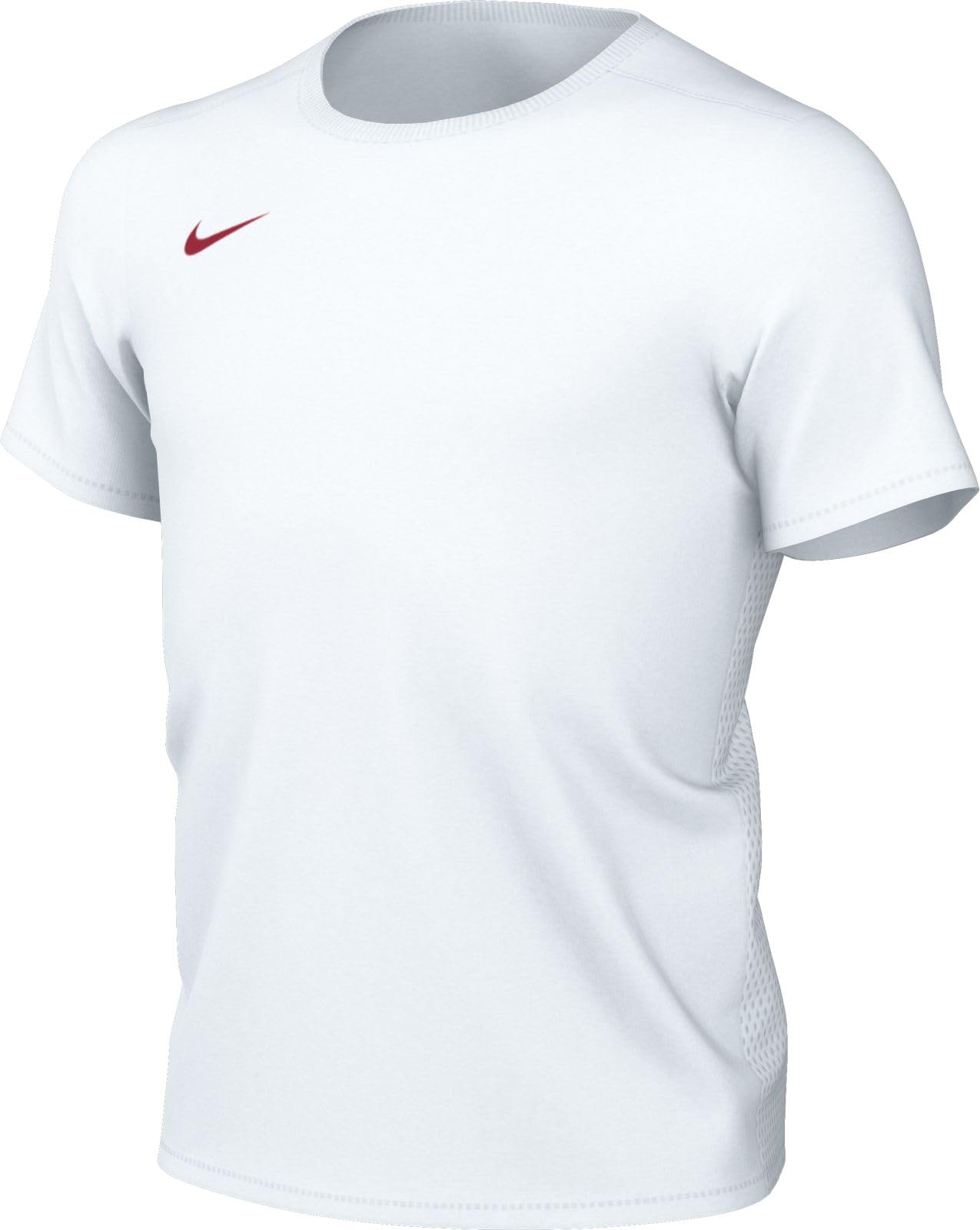 NIKE BV6741-103 Dri-FIT Park 7 Sweatshirt Unisex White/University RED Size M