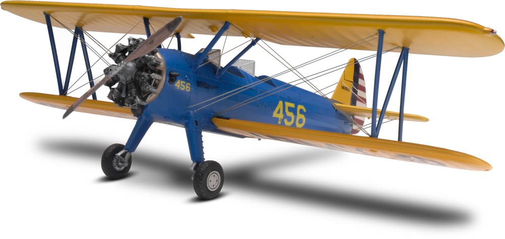 Revell Monogram 1:48 Scale Stearman PT-17 Diecast Model Kit