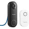 REOLINK Video Doorbell PoE Camera - 180° Diagonal, 2K IP Security Camera Outdoor with Chime, 2-Way Talk, Plug & Play, Secured