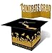 jollylife Grad Cap Card Box Centerpiece Holder- Graduation Party Supplies 2019 - Congrats Decorations