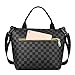 Lunch Bag, Wosweet Leakproof Insulated Lunch Box Cooler Bag for Women Girls and Kids, Lunch Container Tote Bag with Zapper & Pocket (Black)