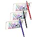 Honsky Cell Phone Stylus, Tablet Stylus for Touch Screens: Universal Slim Long Metal Pencil-Like Stylist Pens, Tablet Pen, Touchscreen Stylus Pen Purple, Red, Black - Cylinder, 3 Packs