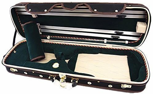 Good Quality 4/4 Pro Enhaced Wooden Violin Case + Free Violin String