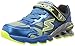 Skechers Kids 95556L Mega Blade Sneaker with Springs,Blue/Yellow,2 M US Little Kid