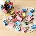 BeautyMood Colorful Metal Binder Clips, Assorted Colors and size 19mm（0.75 inch）, 120 Clips per Tub