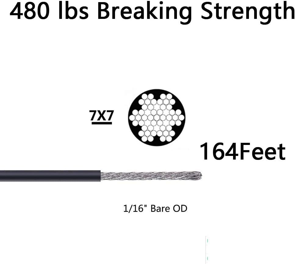 ANDOT Outdoor Lights Hanging Kit, Globe String Lights Suspension Kit