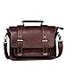 ECOSUSI Women's Faux Leather Briefcases Messenger Bag Ladies Handbags