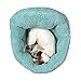 Best Friends by Sheri OrthoComfort Deep Dish Cuddler (20x20x12″) – Self-Warming  Cat and Dog Bed, Tealthumb 3