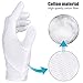 Neewer 12 Pairs (24 Gloves) 100% Cotton Lisle White Inspection Work Gloves for Coin, Jewelry, Silver, or Photo Inspection