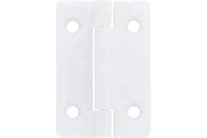 Sugatsune Industries HG-MF25-WT Mini Torque Hinge, 1.6 inches (40 mm), Pack of 1, White