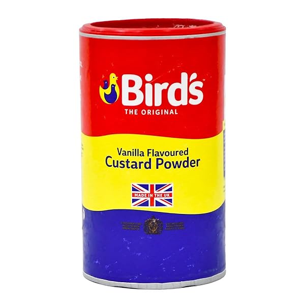 BIRD’S VANILLA FLAVOURED CUSTARD POWDER 600G (PACK OF 1)