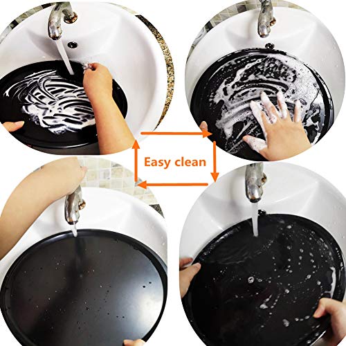 Nonstick Pizza Pan Carbon Steel Pizza Tray Pie Pans (13inch)