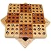 Elbert Mini Wooden Travel Sudoku Board Game Set with Wood Peg Pieces, 5 x 5 Inch