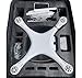 UPAIR Travel Drone Backpack, 18 Inch Durable Carrying Cases with Detachable PU Panel, Water Resistant Drone Bag for Quadcopter UPAIR One & UPAIR Two, Black