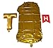 Large Shiny Gold Mylar Foil 40 Inch Number 1 Balloon by PartyPlace, 1st Birthday Decorations foil balloon for wonderful party decor