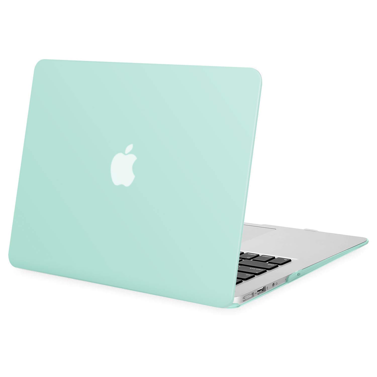 MOSISO Compatible with MacBook Air 13 inch Case Older Version (Models: A1466/A1369, 2010-2017 Release), Protective Plastic Hard Shell Cover Case, Mint Green