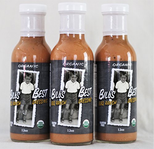 Bill's Best Organic BBQ Ranch Dressing 3 Pack