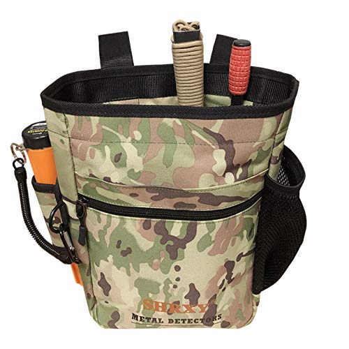 shrxy Garden Metal Detecting Finds Bag Detector Pouch MultiPurpose