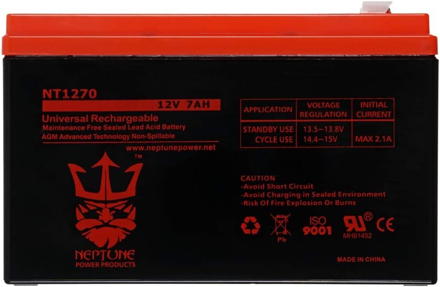 APC BackUPS ES 750 12V 7Ah Compatible UPS Battery by Neptune Power