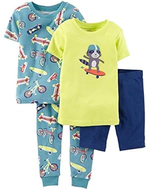Carter's 4 Piece Pant PJ Set (Baby) Skater