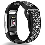 Humenn Bands Compatible for Fitbit Charge 2, Replacement Accessory Sport Band Compatible for Fitbit Charge 2 HR