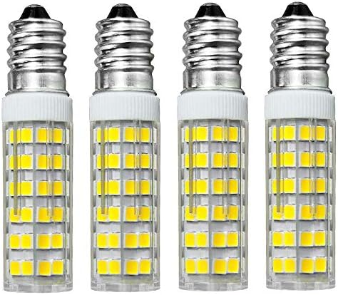 4pcs E14 Base LED Bulb 5W LED Light, 60W Incandescent Bulb Equivalent, Dimmable, Daylight 6000K, 600LM