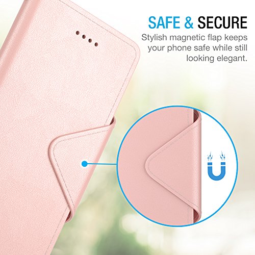 image for Maxboost iPhone 8 Plus Wallet Case [Folio Style] [Stand Feature] mWall