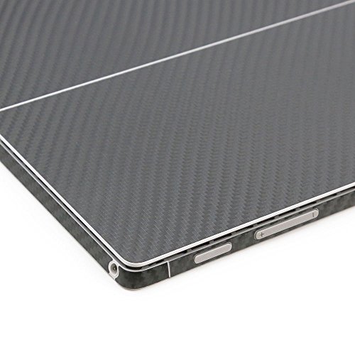 ArmorSuit - Surface Pro 2017 Screen Protector + Black Carbon Fiber Skin Back Protector MilitaryShield w/ Lifetime Replacements - Front Anti-Bubble Ultra HD Shield